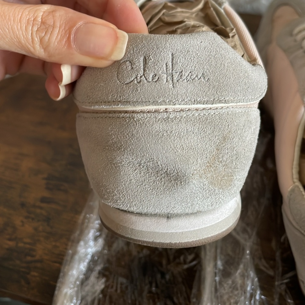 Cole Haan Grey and Pink Sneakers - Picture 16 of 16